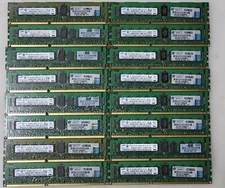 Samsung Lot of 16 X4GB 1Rx4 PC3-10600R M393B5270CH0-CH9Q5 HP 591750