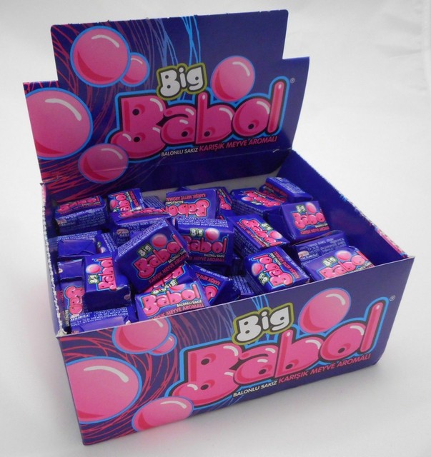 Big BABOL Bubble Gum Banana Flavour 1 