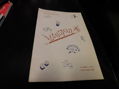 Illusion Magazine Magic & Magician - Brussels Juillet Aout 1955