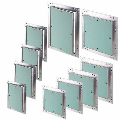 Revisionsklappe Aluminium-Rahmen GK-Einlage Gipskarton Revisionstür Alu