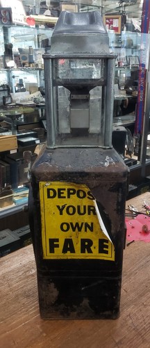 1900's Johnson Fare Box Trolleys Streetcars Buses from Petersburg VA GS00027