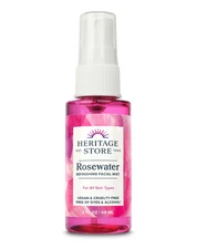 Heritage Store Rosewater Spray | Hydrating Mist for Skin & Hair | 2 oz