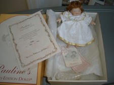 Pauline's Limited Edition Doll AMBER 1358/2000 Mint in Box 8"