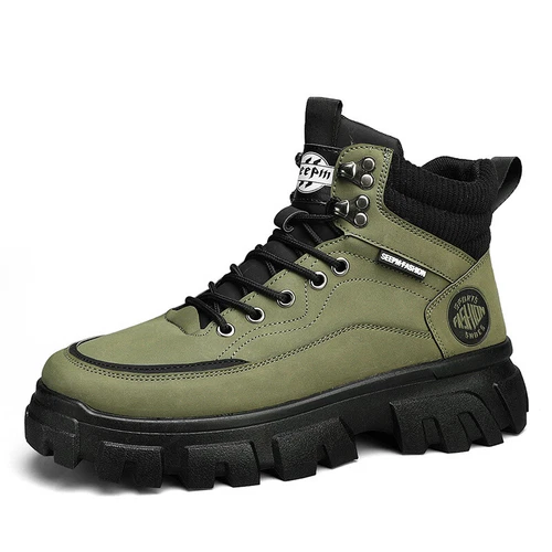 Men's Waterproof Winter Warm Snow Boots Non-slip Hiking Shoes Plush Ski Boots - Bild 19 von 22
