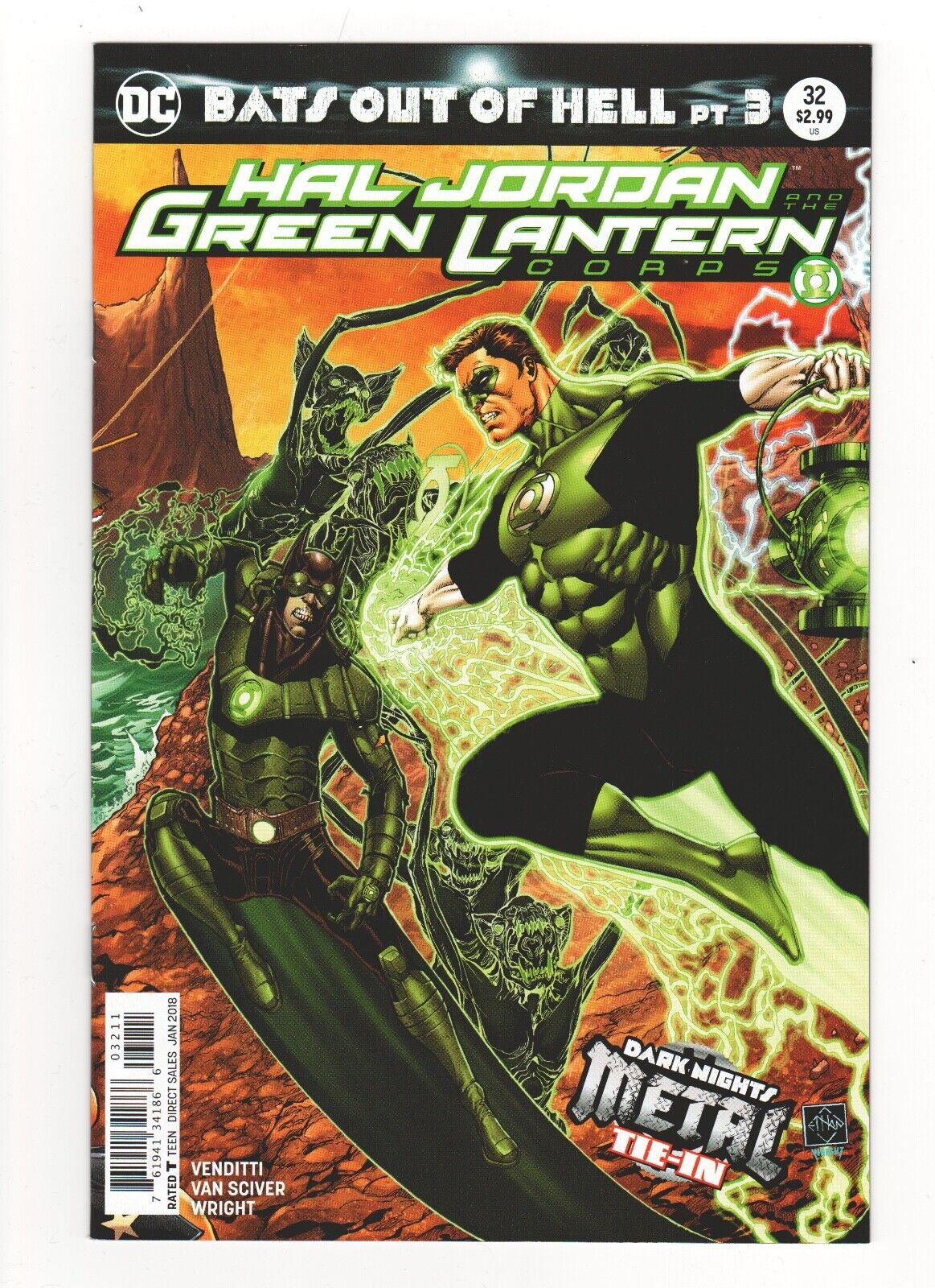Hal Jordan and the Green Lantern Corps #32 DC Comics 2017 VF/NM
