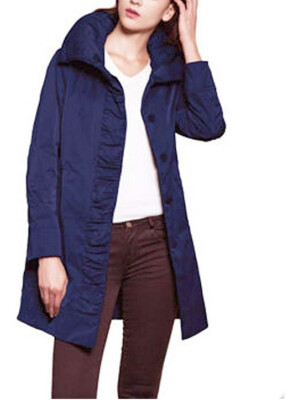 Rainforest Woman's Rain Jacket, Cobalt Blue, Small