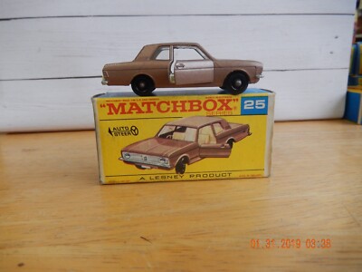 matchbox ford cortina 25