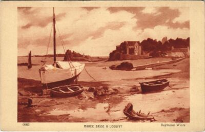CPA AK Maree Basse a Loguivy FRANKREICH (1137533)
