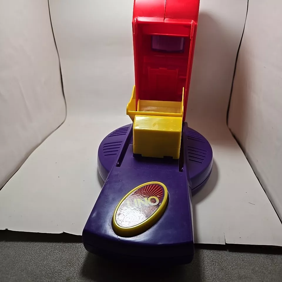 1998 UNO Attack Mattel Card Game Electronic Card Launcher Vintage Retro - Image 4 of 4