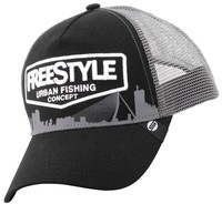 Spro Freestyle Trucker Cap Black - Angelcap, MüTze, Kopfbekleidung, AngelmüTze
