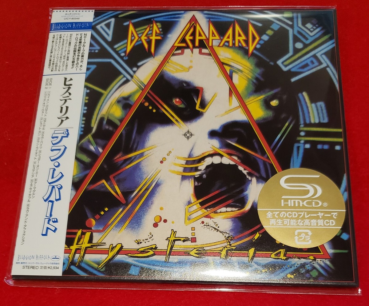 DEF LEPPARD - Hysteria - Japan Mini LP SHM - UICY-80346