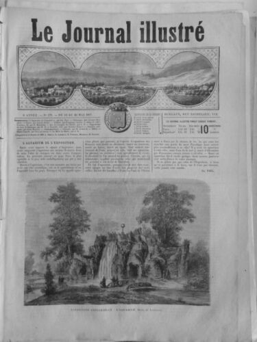 1867   EXPOSITION UNIVERSELLE AQUARIUM   1 JOURNAL ANCIEN - Photo 1/1