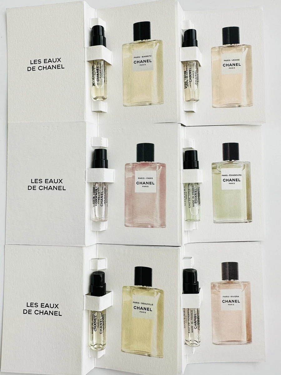 CHANEL Paris Les Eaux de CHANEL Collection Sample Size (6pcs)