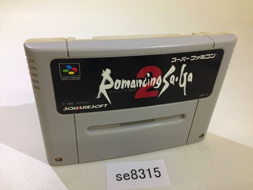 Romancing SaGa Sample Rom – Super Famicom – Édition Japon – RPG Vintage