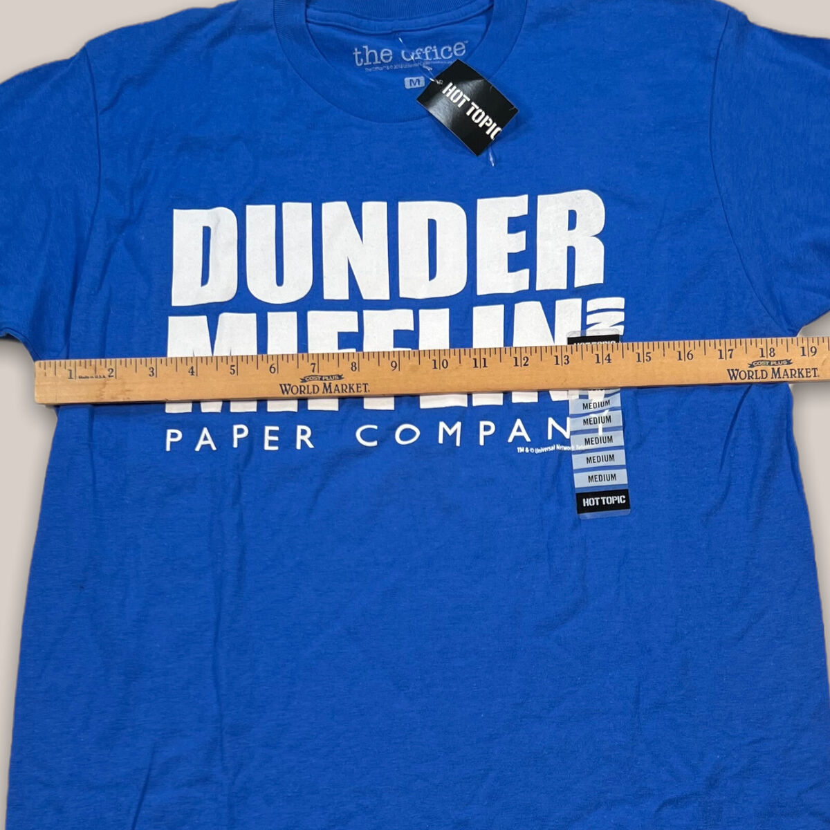  Hot Topic The Office Dunder Mifflin - Camiseta : Ropa, Zapatos  y Joyería