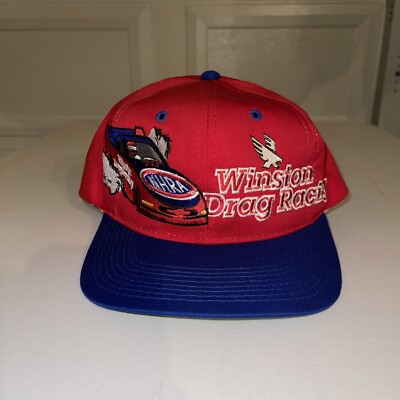 VINTAGE NHRA WINSTON DRAG RACING CHAMPIONSHIP SNAPBACK HAT | eBay
