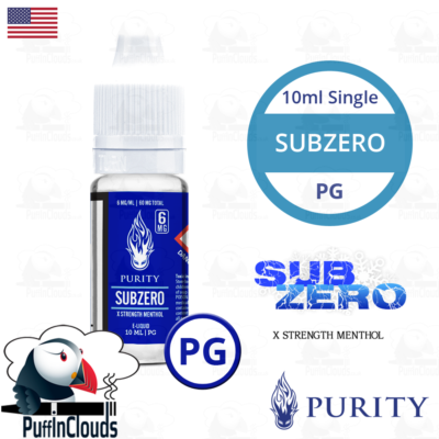 Purity SubZero E-Liquid PG 10ml | eBay UK