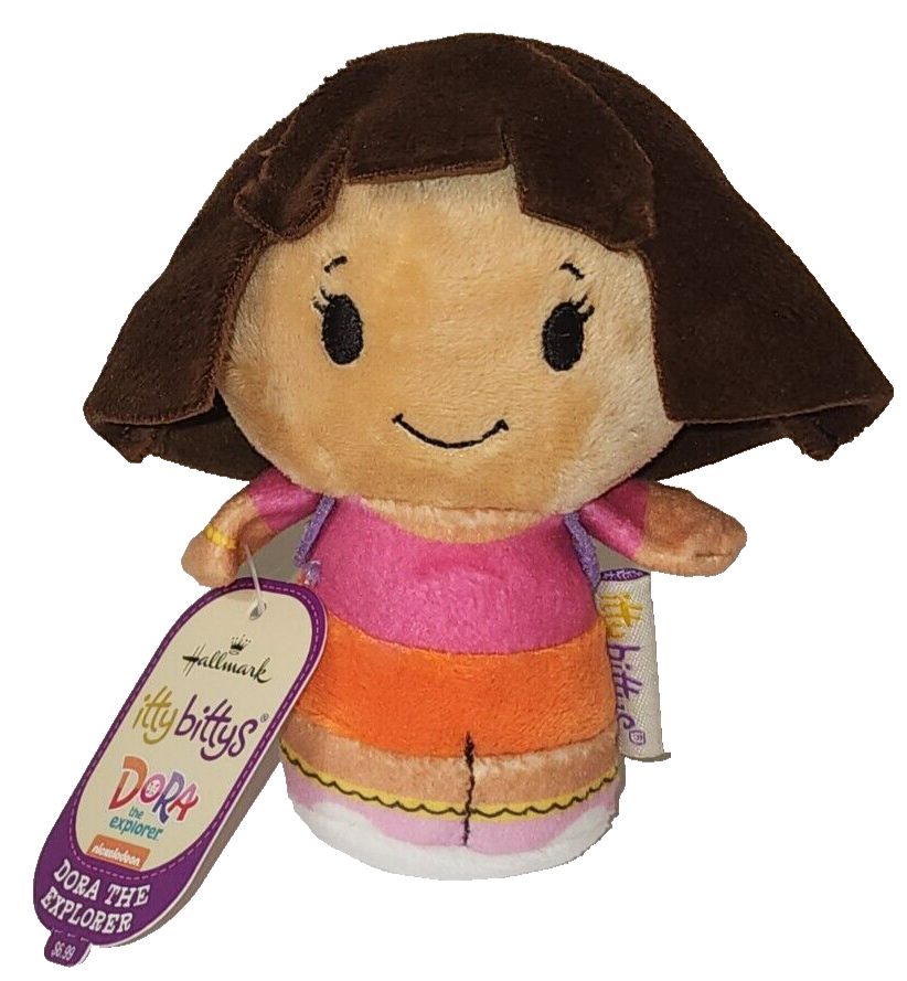 Hallmark Itty Bittys - Dora the Explorer (Nickelodeon) NEW Plush