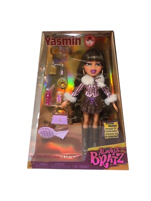 MGA Bratz Always Yasmin Fashion Doll Originalverpackt Neu in OVP 2023 Edition Puppe