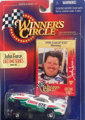  JOHN FORCE 1998 FORD CASTROL MUSTANG NHRA TOP FUEL FUNNY CAR  SERIES moc