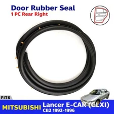 Door Rubber Weatherstrip RR Fits Mitsubishi Lancer E-CAR CB2 Sedan 1992-96 EBEZ