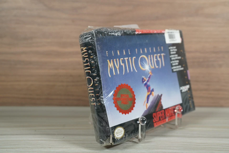 Final Fantasy: Mystic Quest Super Nintendo Snes - Factory Sealed new Box Damage - Image 2 of 4