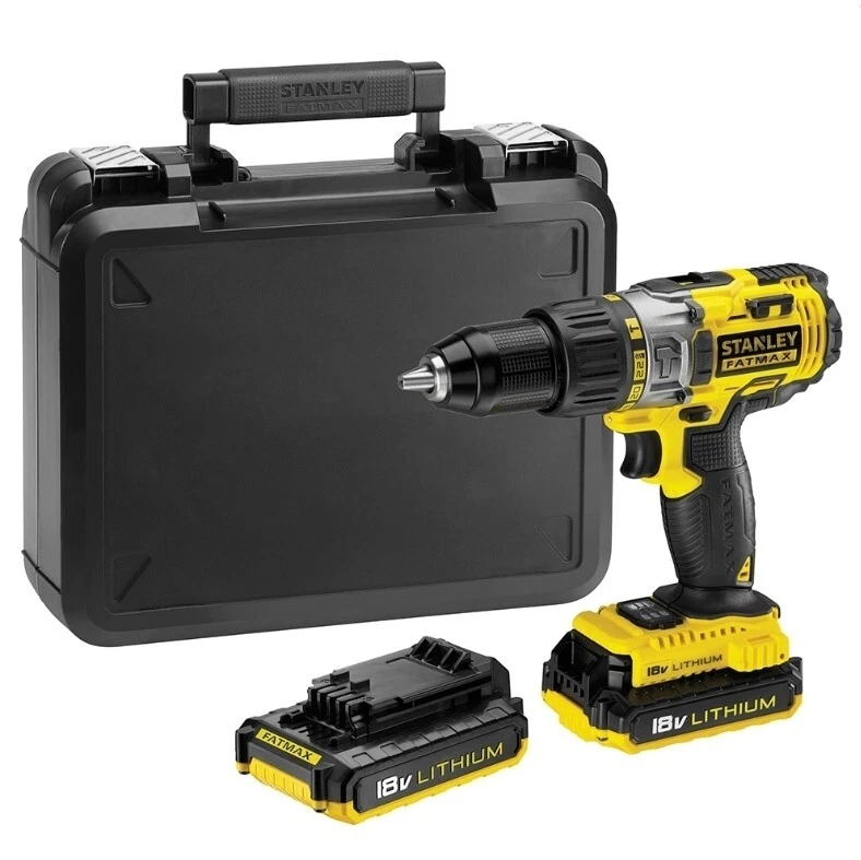 Trapano avvitatore a batteria c/percussione 18V Litio c/batteria di riserva in v - Foto 1 di 2