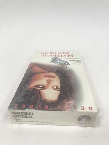 VHS Maternal Instincts Delta Burke 1996 Rare & Out of Print OOP, Hollow Sealed - 第 5/10 張圖片