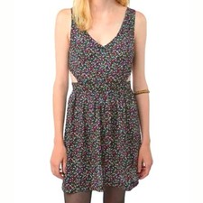 URBAN OUTFITTERS Coincidence & Chance Confetti Cut-out Mini Dress Size Medium