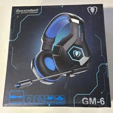 Gaming Headset Mic Headphones Stereo Bass Surround For PS5 PS4 PC Xbox One