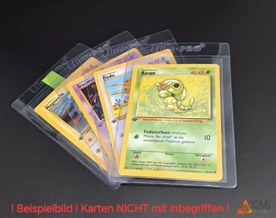 Ultra PRO - Card Holder - Semi-Rigid Lip Sleeves für TCG Pokemon Sammelkarten