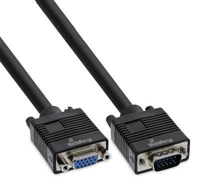 MediaRange MRCS249 VGA Cable 2M (D-Sub) Black ~E~