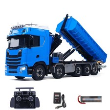 RC 1/14 Hydraulic Dumper Crane 770S 10x10 3Speed RTR Full Dump Trucks Battery