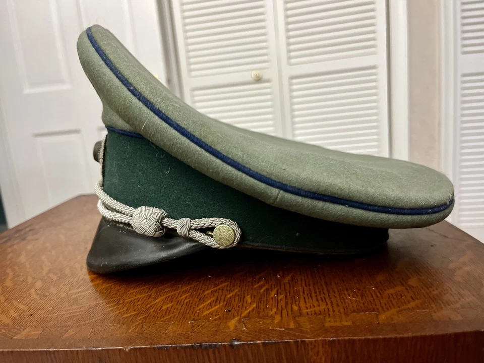 Original WW2 German Senior Doctor Oberartz Officer hat cap Named Erel Maker RARE - Image 4 of 4