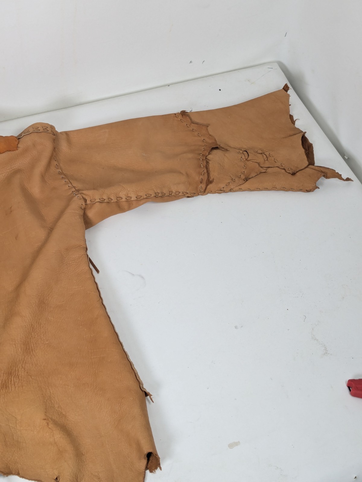 Vintage Patchwork Leather Jacket - Western Boho R… - image 7