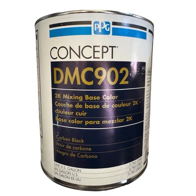 PPG Concept DMC 902 CARBON BLACK  1 GALLON 2K Mixing Base 