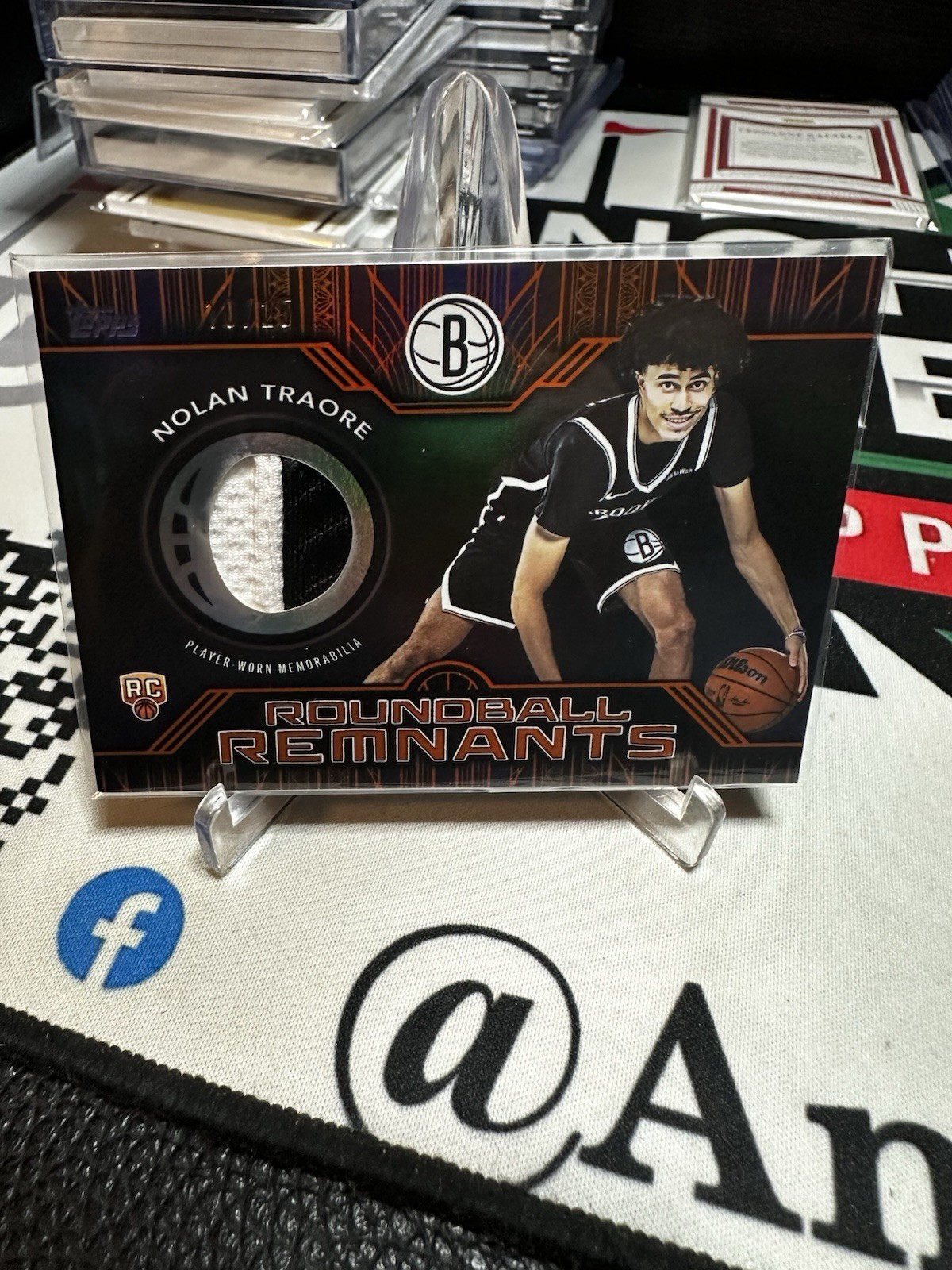 Topps 2025-26 Basketball Roundball Remnants Nolan Traore /25