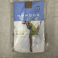 MONDOR 310 Large DANCE dancing PERFORMANCE TIGHTS 82 Suntan Figure Skating