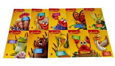 Reading WonderWorks Decodable Reader Grade K  Units 1-10 Paperback NEW!