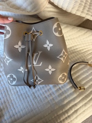 Louis Vuitton NéoNoé Shoulder Bag MM Bicolor Monogram Empreinte Leather