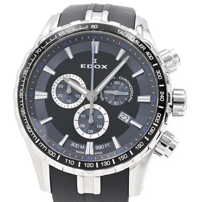 EDOX Grand Ocean Chronograph 10226-3CA-NBUN 45mm Stainless Steel Watch