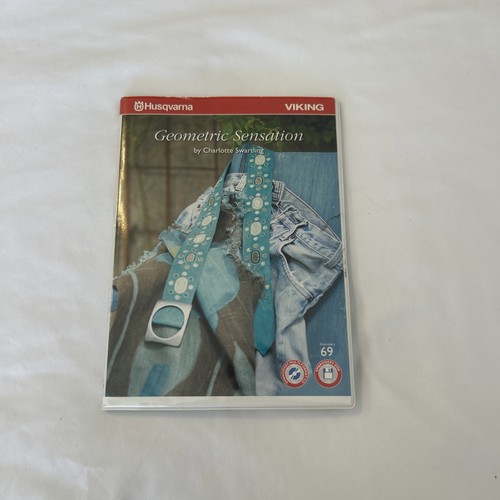 Husqvarna Viking Geometric Sensation Embroidery Disk 69 CD Floppy 412 8069-01
