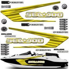 Decal Graphics Stickers for SEA DOO 150 SPEEDSTER 2003-2013 DESIGN 2 Y