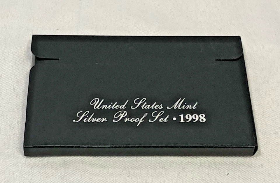 💰 1998 U.S. Mint Premier Silver Proof Set Original Government Packaging w/COA - Image 3 of 3