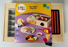Gigglescape Taco Night Play Set – Pretend Play Food Toy for Kids (Read Below)