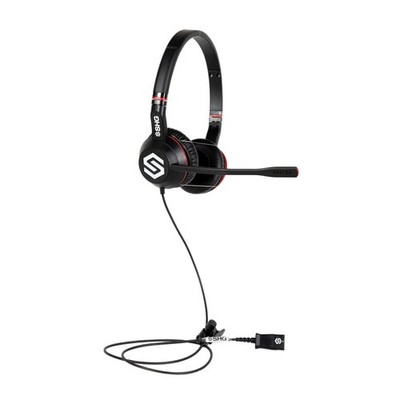 SHG Wired Headset  TAA Compliant Black  department of defense 