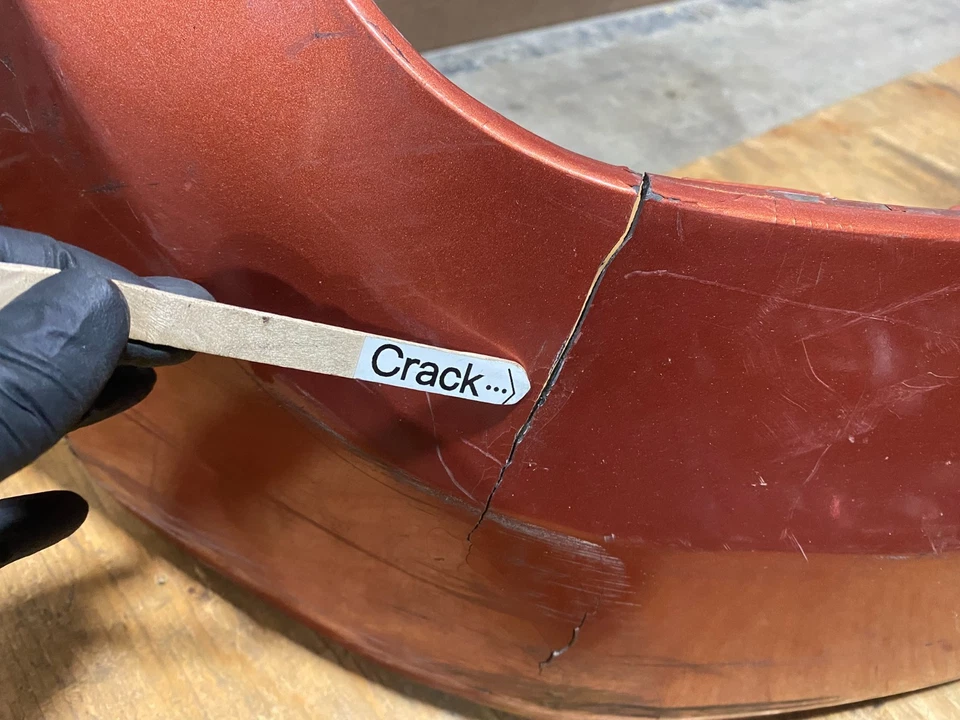 Cubierta superior del parachoques delantero Kia Borrego 2009 a 2011 V2853 PS Foto 3 de 4