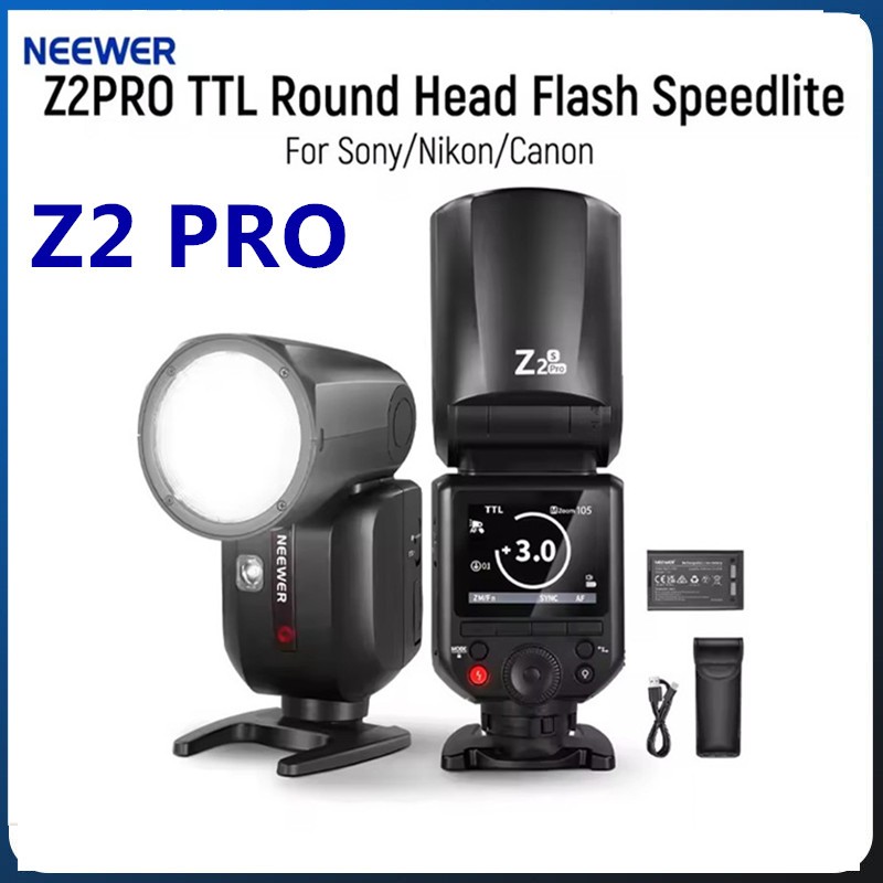 NEEWER Z2PRO Z2 Pro 2.4GHz TTL HSS Flash Light Speedlite for Canon