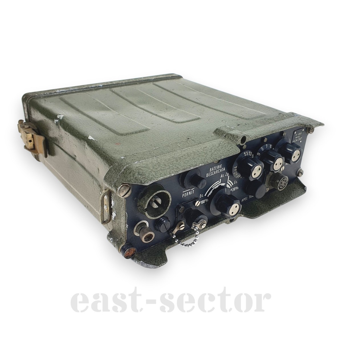 Vintage Romanian Army Military Tactical Radio Receiver R1260