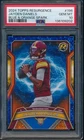 2024 Topps Resurgence 196 Jayden Daniels RC Rookie Blue & Orange Spark PSA 10